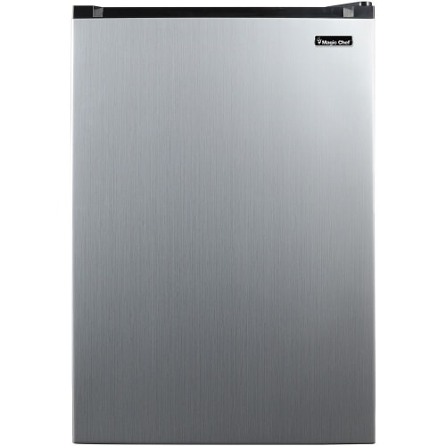 Magic Chef Mini Fridge, 4.4 Cu Ft, Stainless Steel